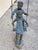 Late 20th Century Large Bronze Boy and Girl Children Swinging Garden Outdoor Statue Sculpture For Sale In Philadelphia - Image 6 of 9