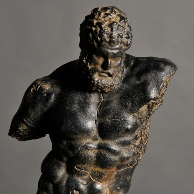Statue of Hercules, 20th Century, Composite Material For Sale - Image 3 of 6