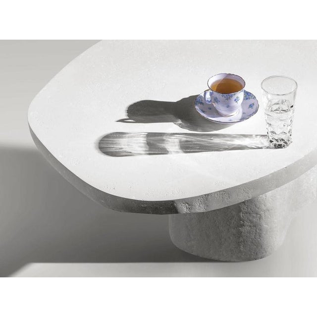 Silver Plinth Base Coffee Table by Donatas Zukauskas For Sale - Image 8 of 11