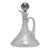 Early 20th Century Art Nouveau Cut Glass Ships Decanter With a Sterling Silver Mounted Stopper, Theodore B Starr For Sale