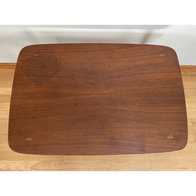 Mid Century Modern Lane Walnut Coffee Table For Sale - Image 10 of 11