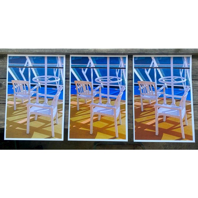 Kaleidoscope Chairs II Contemporary Photograph For Sale - Image 9 of 9