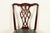 Councill Craftsmen Georgian Carved Mahogany Side Chairs or Dining Chairs, Pair For Sale In South Bend - Image 6 of 14