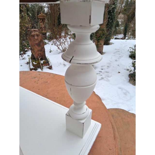 Antique Wall Console in Shabby Chic Style, 1890s For Sale - Image 14 of 16