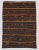 Textile Vintage Brown & Orange Striped Kilim Rug-7'3'x10'2" For Sale - Image 7 of 7
