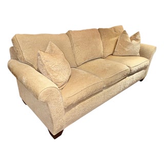 Stickley Three Cushion Sofa With Pillows; Exceptional Style and Form For Sale