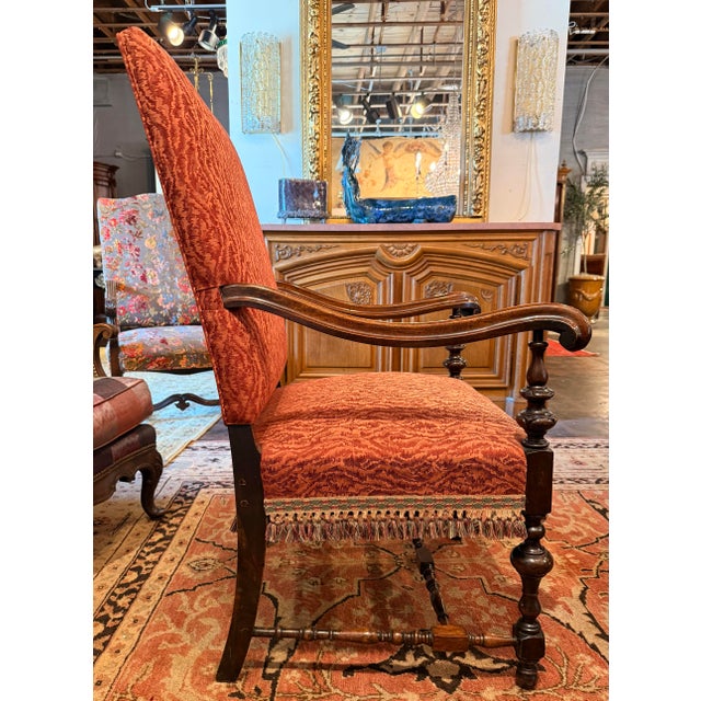 Georgian Style Arm Chair For Sale - Image 4 of 4