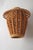 Wood Bamboo Lantern Wall Lights, 1950s, Set of 2 For Sale - Image 7 of 18
