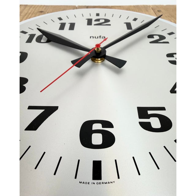 Vintage Electric Wall Clock from Nufa, 1960s For Sale - Image 17 of 18