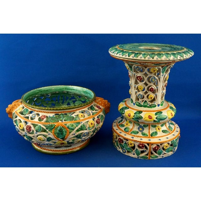 Ceramic Vase attributed to Giovanni Lapucci, 1920s For Sale - Image 9 of 18