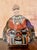 Gold Chinese Ancestral Portrait Painting For Sale - Image 8 of 12