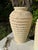 Vintage Sculptural Ribbed Plaster Table Lamps, a Pair For Sale - Image 9 of 12