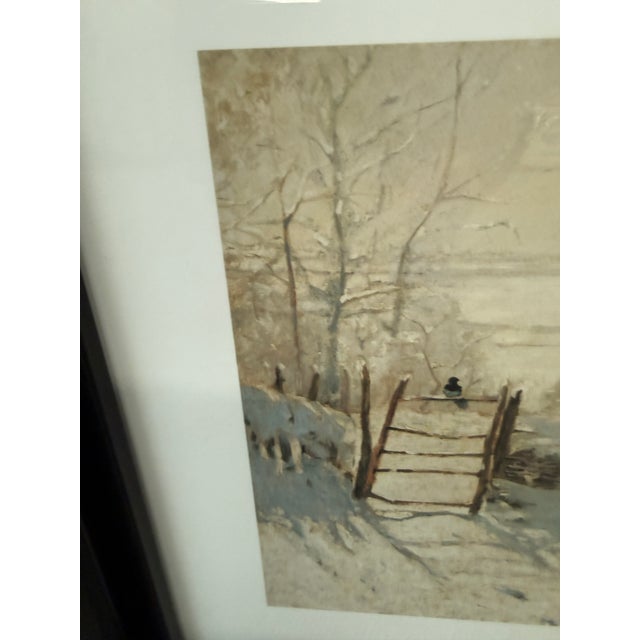 Paper Claude Monet "Adolph in Garden" + "The Magpie" Reproduction Prints, Set of Two For Sale - Image 7 of 12