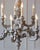 Mid 20th Century French Carved and Painted Wood Twelve-Light Chandelier For Sale - Image 13 of 18