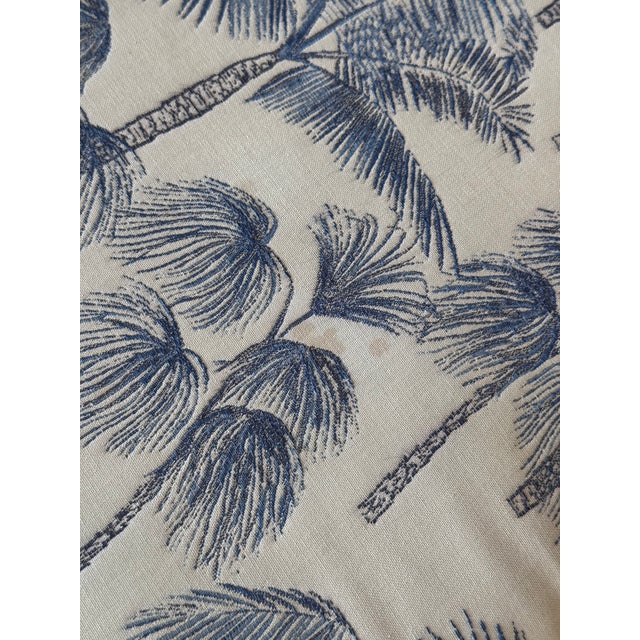 Vintage Boho Peacock Wicker Chaise With Tropical Cushions For Sale - Image 18 of 18