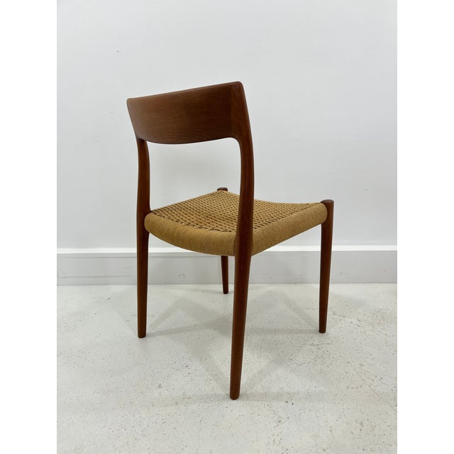 Vintage Danish Chairs by Niels Møller for J. L. Møllers, 1960s, Set of 4 For Sale - Image 9 of 15