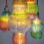 Plastic Lluvia 002 Pendant Lamp by Anabella Georgi For Sale - Image 7 of 11
