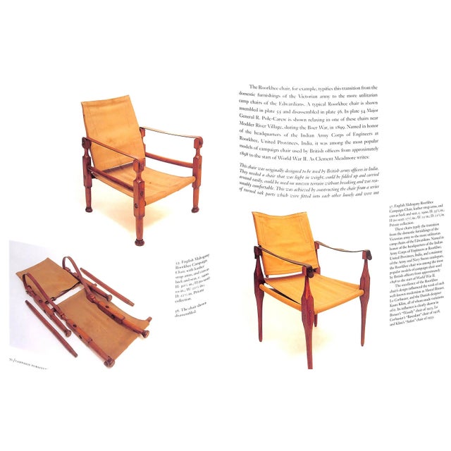 White "British Campaign Furniture: Elegance Under Canvas 1740-1914" 2001 Brawer, Nicholas A. For Sale - Image 8 of 12