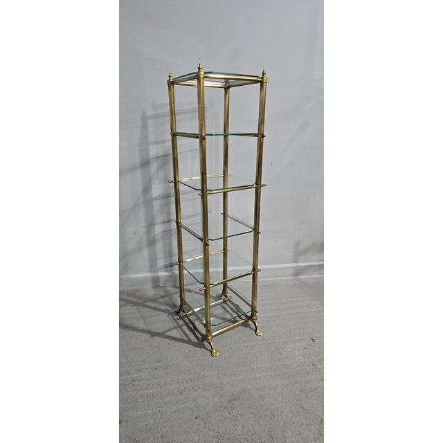 Brass Shop Display Stand from Harris and Sheldon Ltd., 1900 For Sale - Image 11 of 13