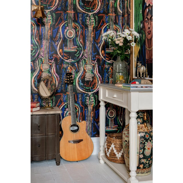 Woodstock was all about the music and behind the music lies the magic of the instrument. The HARMONY wallpaper celebrates...