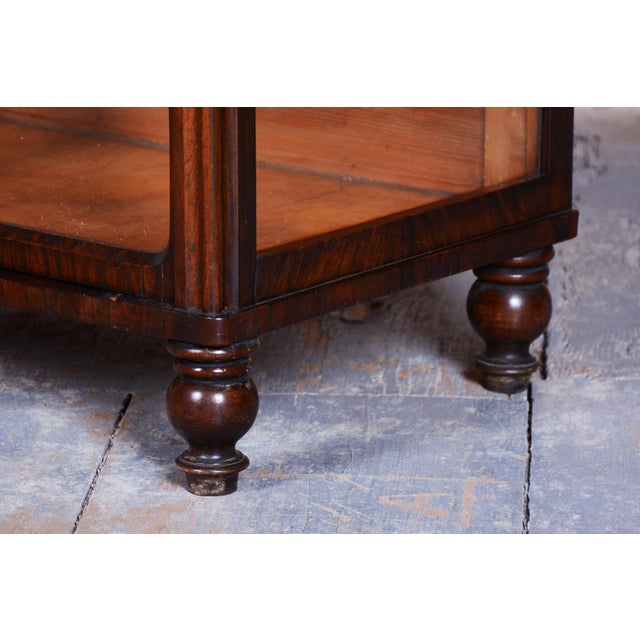 Biedermeier Display Cabinet in Maple & Walnut, Czech, 1850s For Sale - Image 10 of 18