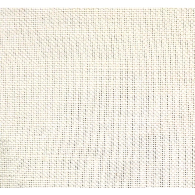 Ralph Lauren Ralph Lauren "Mellon" Ivory 100% Heavy Belgian Linen- 5 Yards For Sale - Image 4 of 4