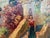 Paint Listed Danish Artist Finn Wennerwald 1896–1969 Antique Oil Painting Landscape For Sale - Image 7 of 13