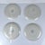Primefleur Creation Constellation Model Dessert Plates from Gien, 1950s, Set of 4 For Sale - Image 10 of 11