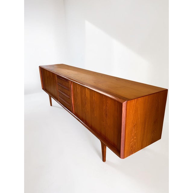 Model 1560 Teak Sideboard from Bernhard Pedersen & Søn, 1960s For Sale - Image 11 of 16