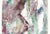 Paper 1990s Magenta and Teal Abstracted Figurative Textured Monoprint by David Stephens For Sale - Image 7 of 9
