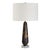 Kenneth Ludwig Chicago Dames Dark Marble Table Lamp For Sale - Image 4 of 6