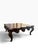 Early 21st Century Marge Carson Oversized 57” Scalloped Square Coffee Table For Sale - Image 5 of 10