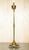 This stunning antique victorian 1898 dated floors standing oil lamp that has been converted to electricity for military...