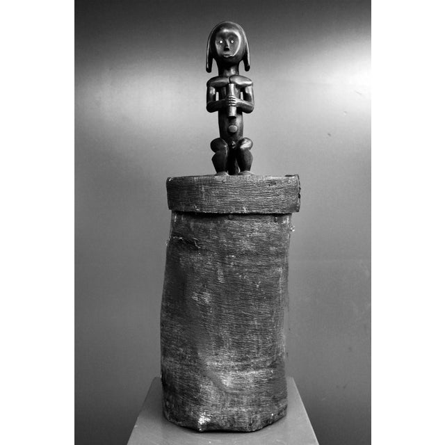 Large Early Unique Glazed and Sculpted Ceramic Vessel Mary and Edwin Scheier For Sale - Image 4 of 14