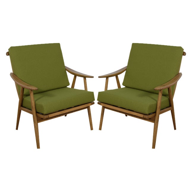 Set of Mid-Century Armchairs from Ton, 1960s For Sale