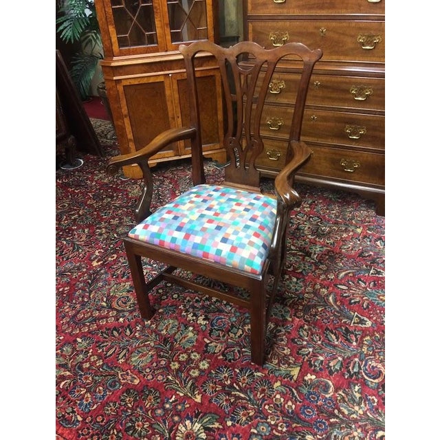 Wood Chippendale Chair, Desk Chair or Accent Chair For Sale - Image 7 of 10