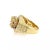 This is a magnificent designer ring, it is crafted from solid 18k yellow gold with a high polished finish and features an...