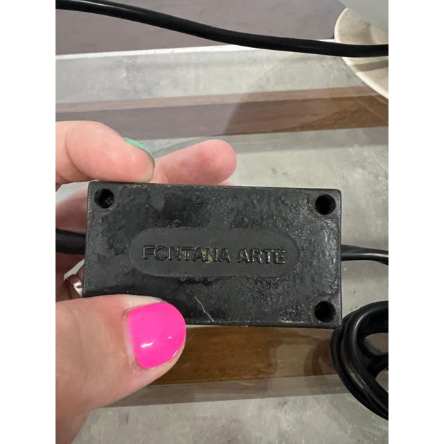 Fontana Arte Model 1853 Table Lamp by Max Ingrand for Fontana Arte, 1970s For Sale - Image 4 of 8