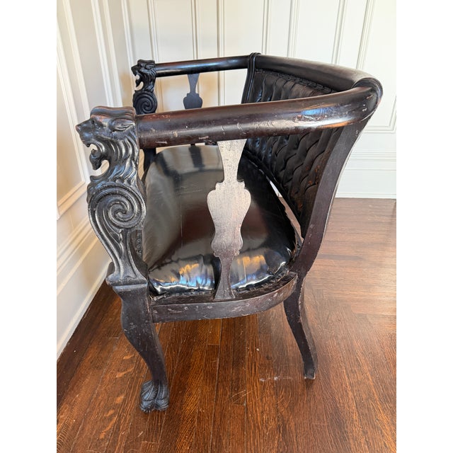 Late 19th Century Victorian Lion-Head Settee For Sale In Cincinnati - Image 6 of 7