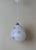 Swedish Milk Glass Pendant with Floral Motif and Brass in the style of Harald Notini, 1960s For Sale - Image 9 of 18