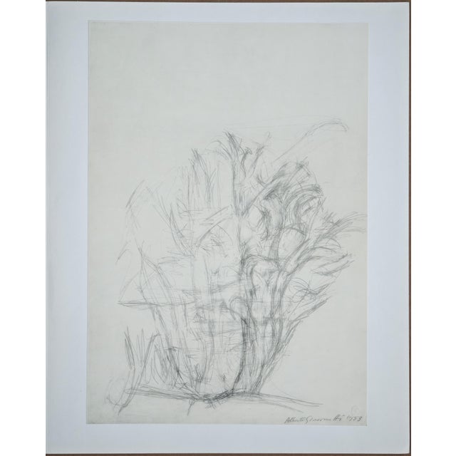 Artist: alberto giacometti (1901-1966), d'après title: "alberi" (trees) year of ideation: 1953 year of print: 1963 in the...