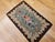 American Vintage Hand-Hooked Rug, Banded Floral Pattern, Wool & Cotton, American Folk Art, 2x3 For Sale - Image 3 of 15