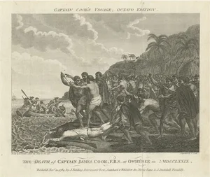 Death of Captain James Cook at Kealakekua Bay, 1784, Paper