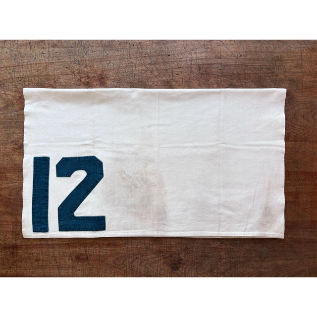 Textile 1960s Vintage Racehorse Saddle Cloth, #12 For Sale - Image 7 of 9