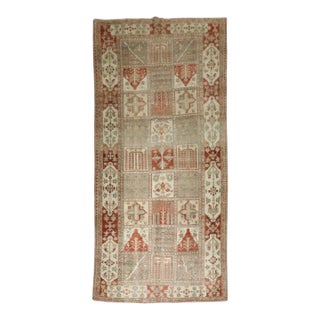 Early 20th Century Zabihi Collection Willow Tree Persian Kurd Bakhtiari Runner - 3'6" x 10'10" For Sale