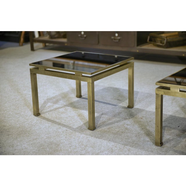 Metal Vintage Coffee Tables by Guy Lefevre, 1960s, Set of 2 For Sale - Image 7 of 14