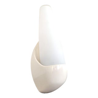 Vintage Bakelite Wall Light in Milk Glass from Bo-Niko, 1960s For Sale