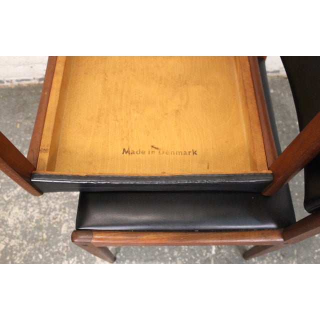 Mid 20th Century Set of Six Teak Chairs Attributed to Bramin Mobler - Made in Denmark For Sale In New York - Image 6 of 13