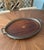 1800s Meriden Britannia Co. Mahogany Butler's Tray With Inlay For Sale - Image 12 of 12
