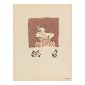 Manfred Schwartz Flamenco Dancer Mixed Media